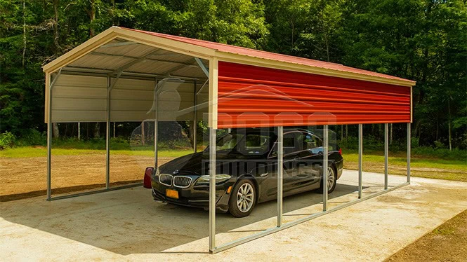 12'x30'x8' Metal Carport