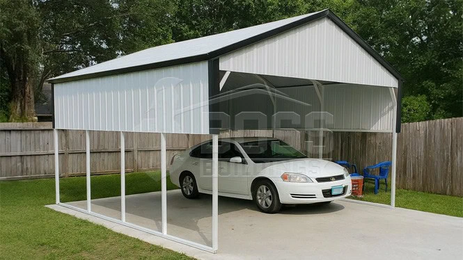 14'x20'x7' One Car Carport
