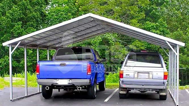 18'x25'x7' A-Frame Horizontal Carport