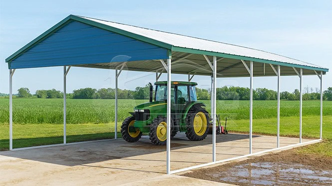 18'x30'x9' Metal Carport