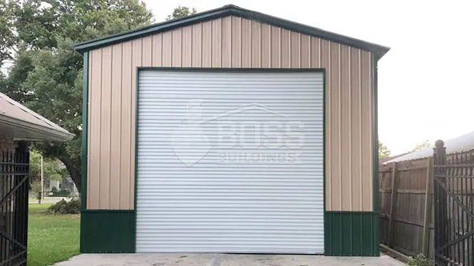 18'x30'x12' Vertical Roof RV Garage