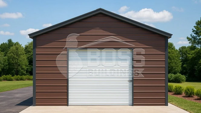 18'x35'x10' Metal Garage