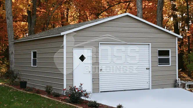 20'x20'x9' Boxed Eave Storage Building