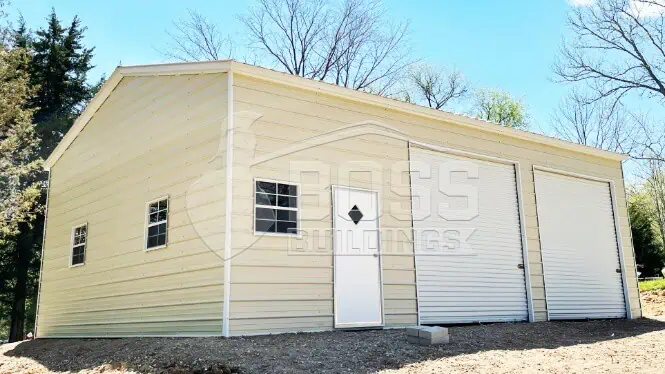 20'x35'x12' Two Car Garage