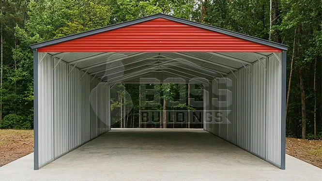 20'x35'x10' Metal Carport