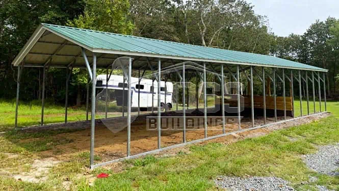20'x70'x9' Metal Carport