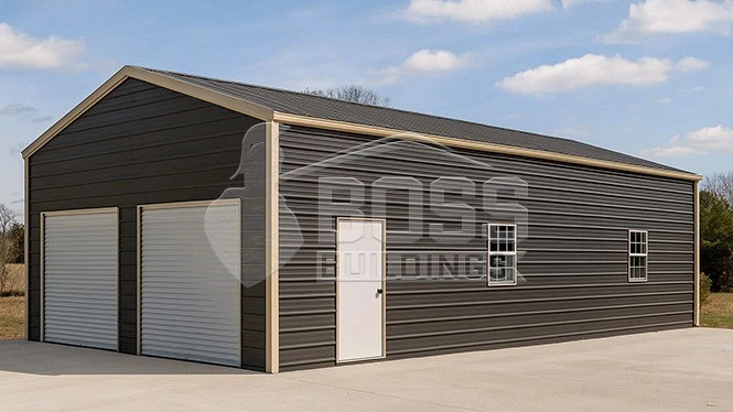 22'x40'x11' Metal Garage