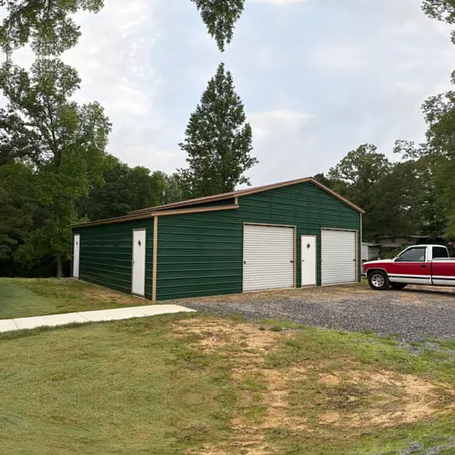 Kenny Gunter's Custom 24' x 30' Metal Building in Alabama — photo 1