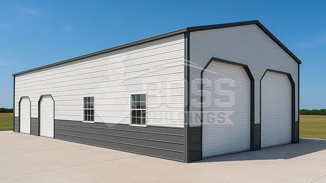 24'x40'x12' Metal Garage