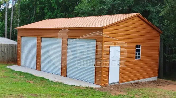 24'x30'x10' Metal Garage
