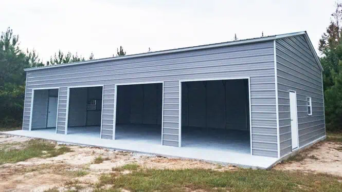 26'x45'x12' Side Entry Garage