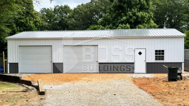 26'x50'x10' Metal Garage