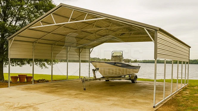 28'x25' A-Frame Boat Carport