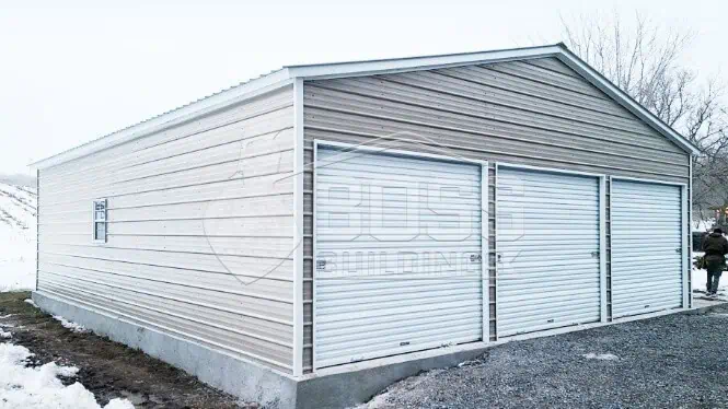 30'x35'x10' Triple Wide Garage