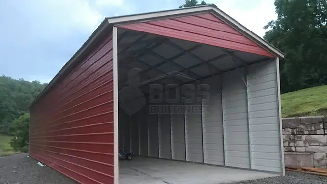 30'x50'x12' Metal RV Carport
