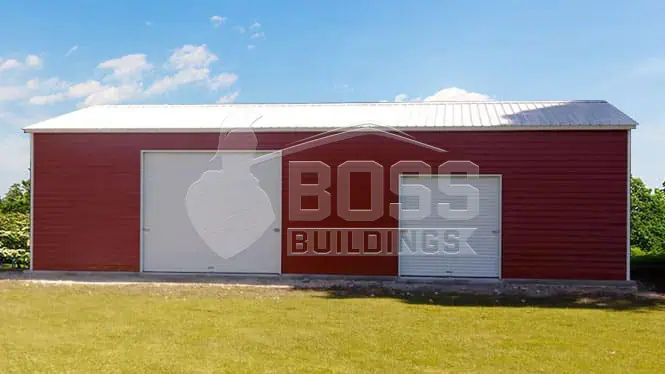 30'x60'x13' Triple Wide Side Entry Garage