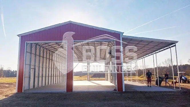 30'x80'x14' Steel Storage Structure