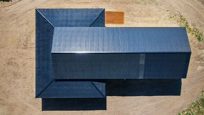 30'x80'x14' Metal Building with Wrap Around Porch