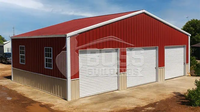 32'x20'x12' Commercial Metal Building