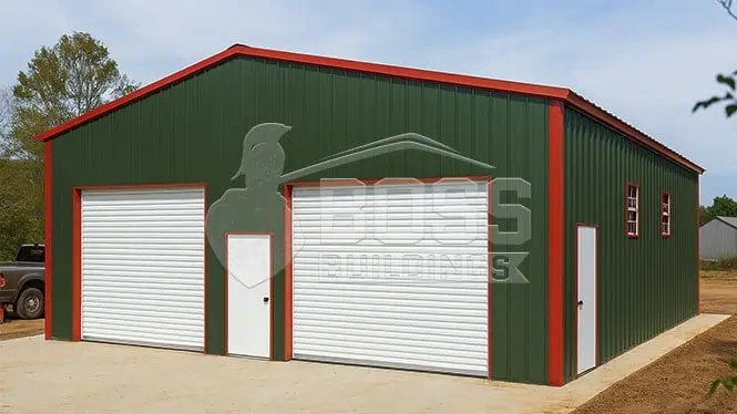 32'x24' Commercial Steel Building