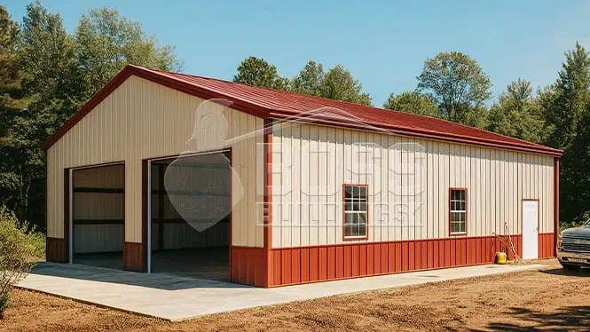 32'x40'x14' Clear Span Commercial Building