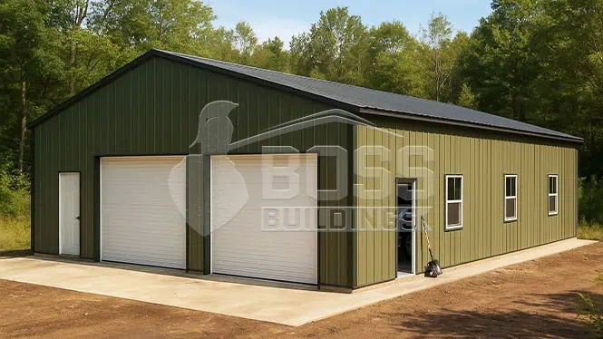 32'x52'x15' Large Garage Building