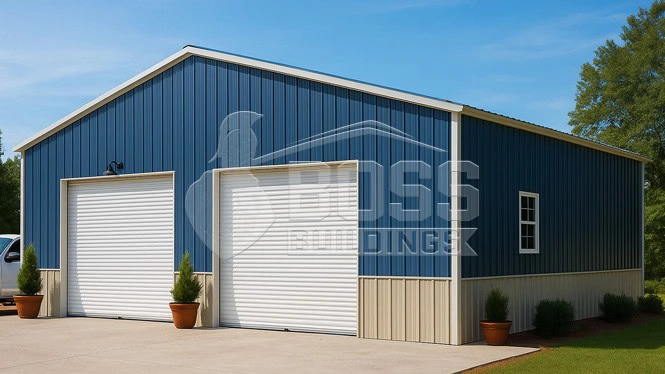 34'x28'x10' Metal Workshop