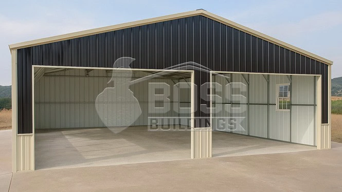 36'x28'x17' Metal Workshop