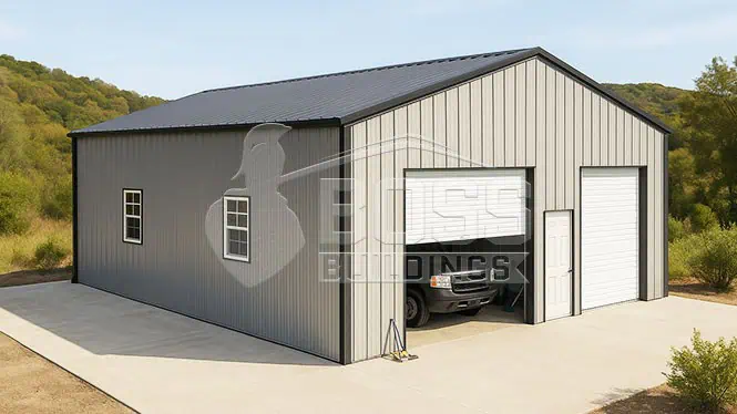 36'x40' Commercial Steel Building