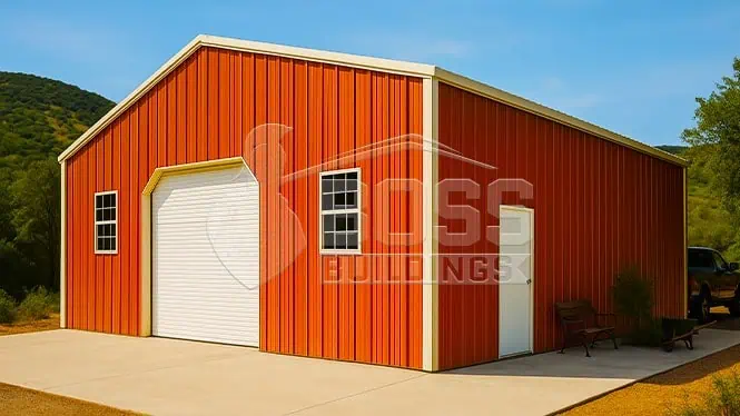 38'x20' Metal Storage Building