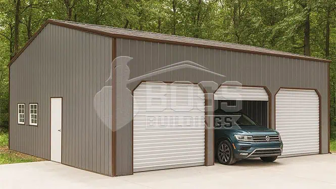 40'x40' Steel Garage Building