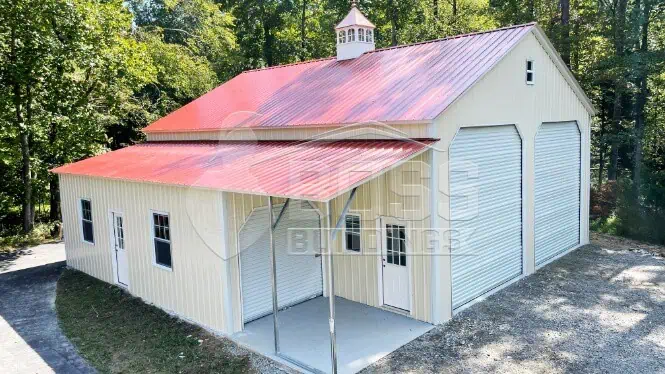 42'x35'x14' All Vertical Metal Building