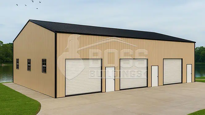 42'x52' Commercial Metal Building
