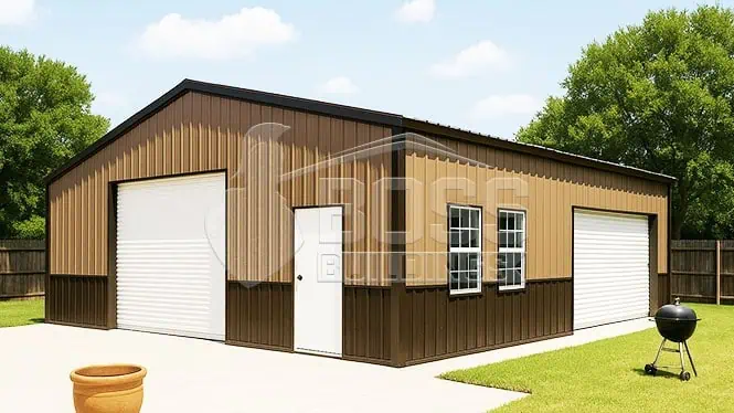44'x24' Commercial Steel Building