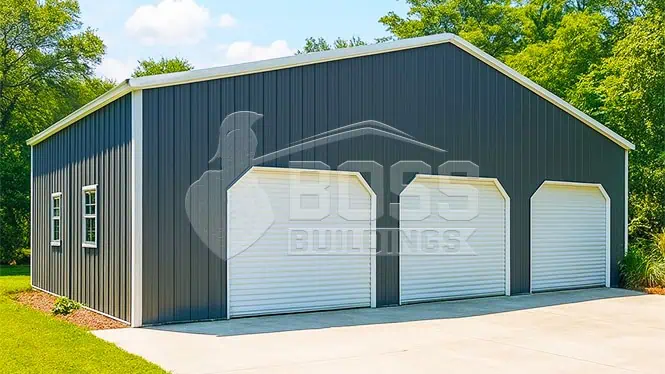 44'x28' Commercial Metal Building