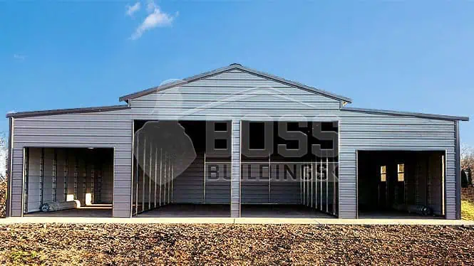 44'x40'x14' A-Frame Vertical Roof Barn