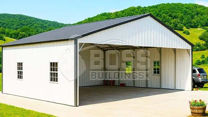 48'x24' Commercial Carport