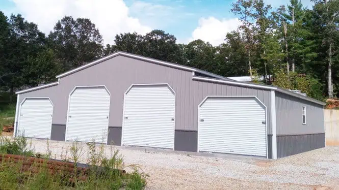 54'x30'x12' Metal Barn