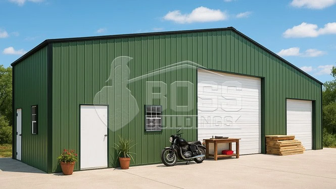 56'x20'x16' Metal Workshop