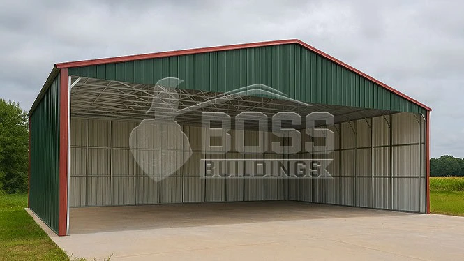 56'x32'x10' Commercial Carport