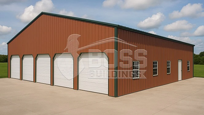 58'x35'x14' Commercial Steel Building
