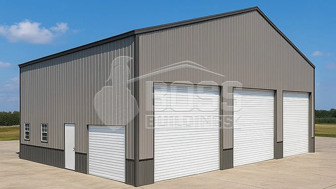 60'x52'x20' Commercial Steel Building