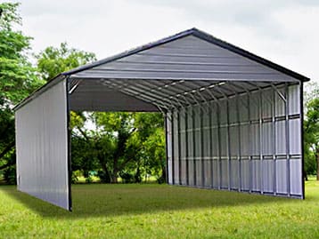 16×35 A-frame Metal Carport