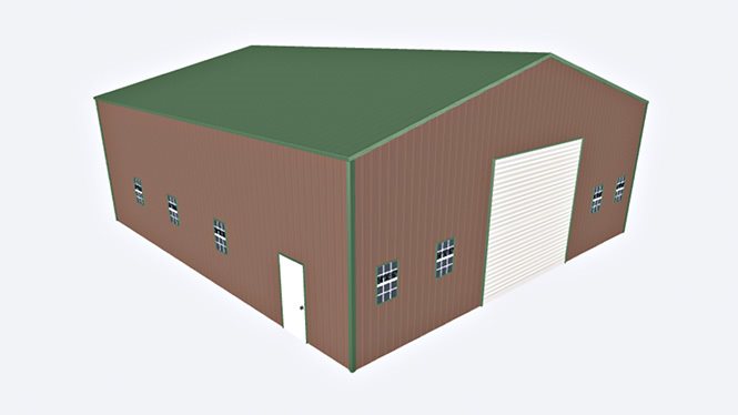 42×44 Equipment Storage Building