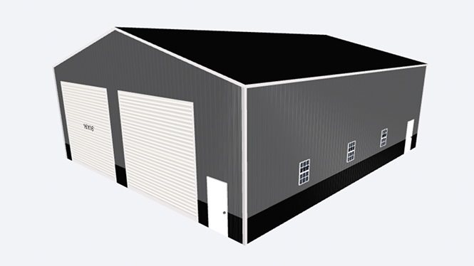 46×52 metal warehouse