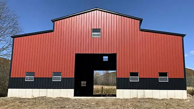 metal barns 